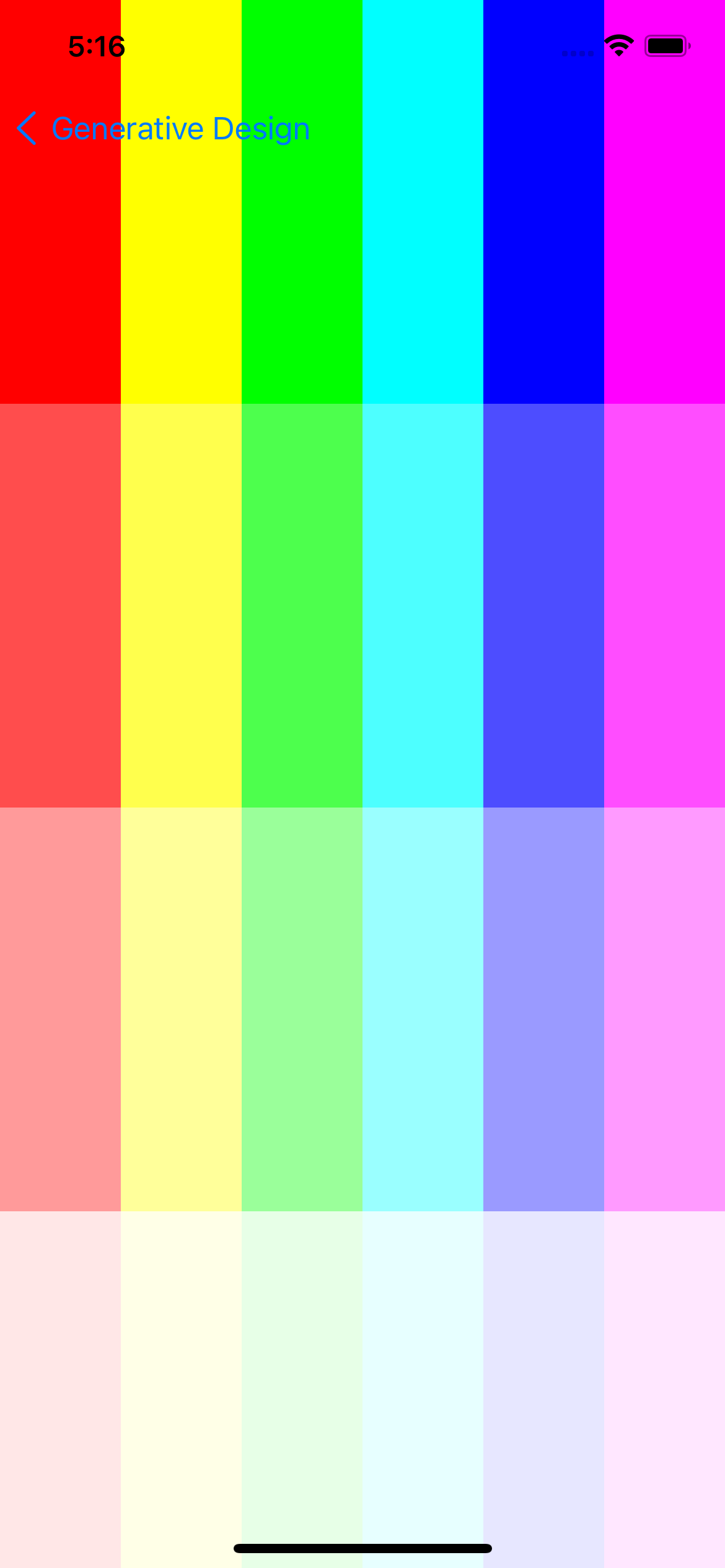 Color Spectrum Grid